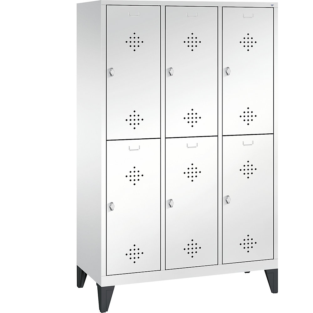 Penderie sur pieds CLASSIC à deux étages