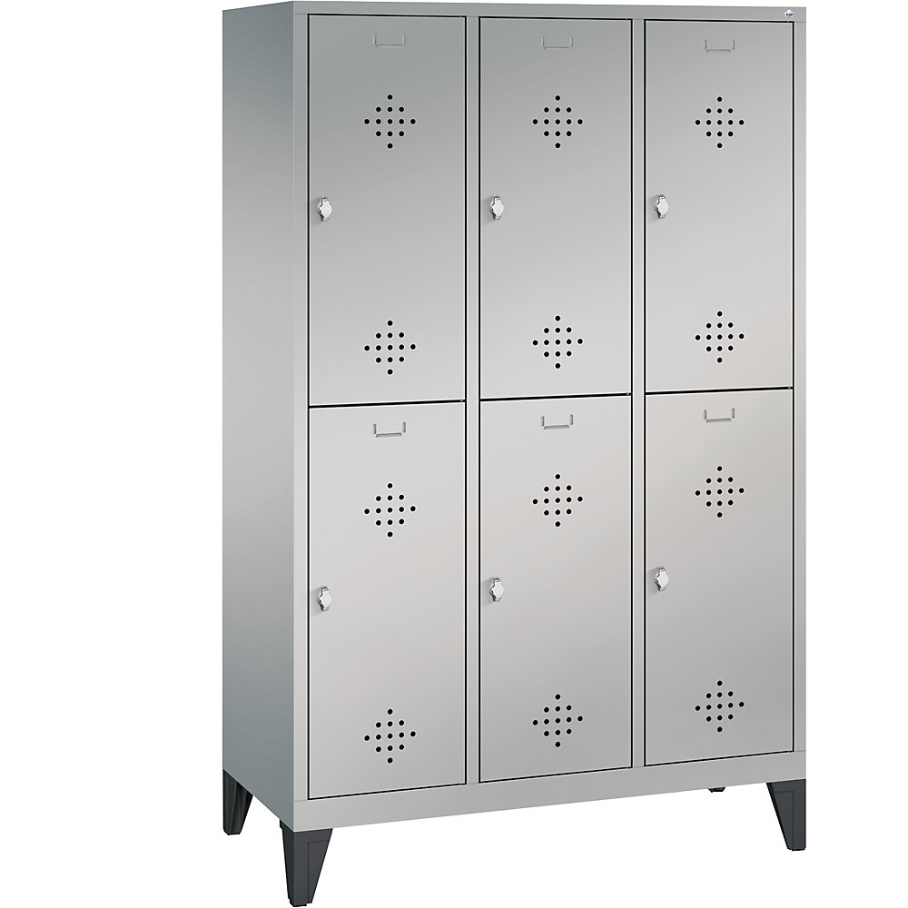 Penderie sur pieds CLASSIC à deux étages