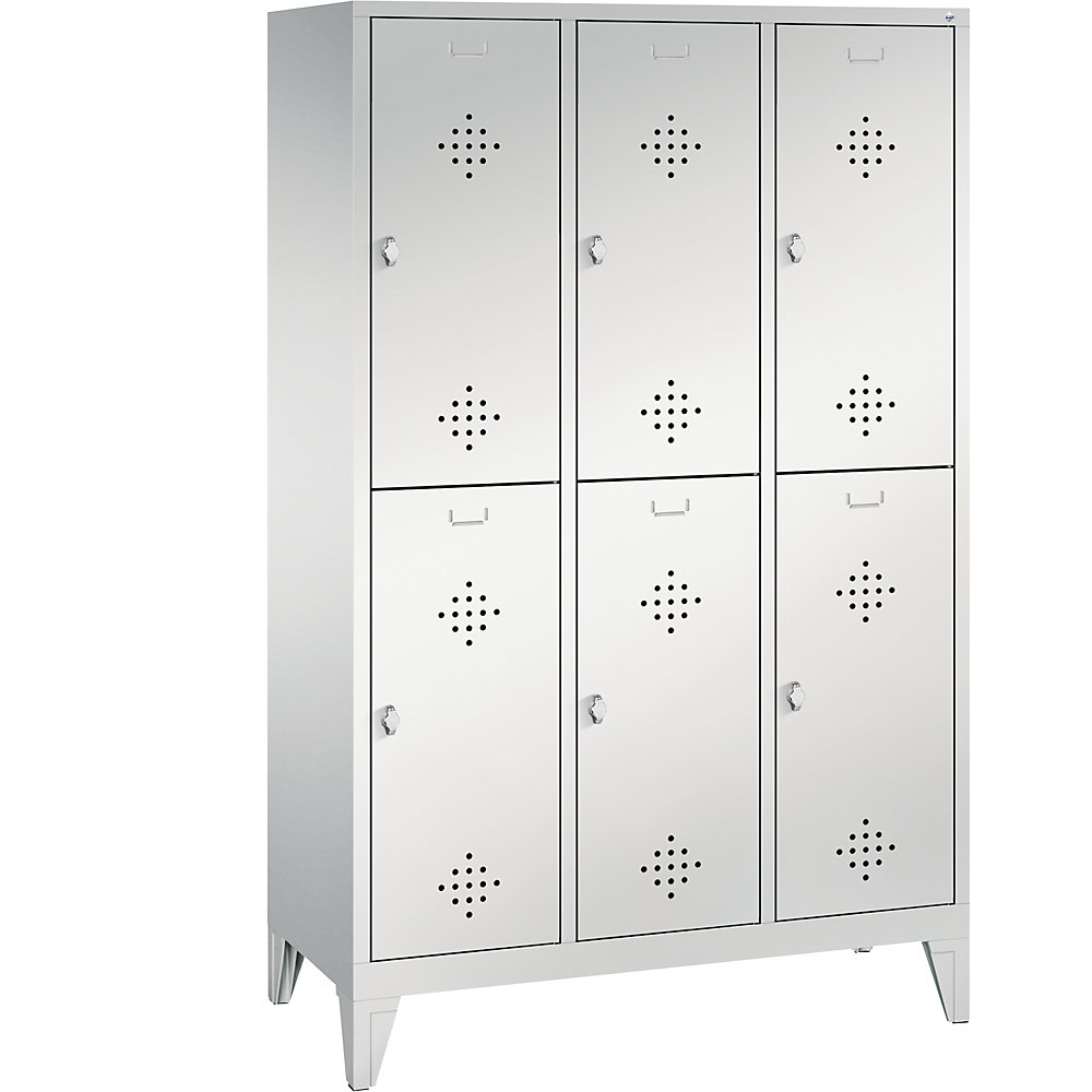 Penderie sur pieds CLASSIC à deux étages