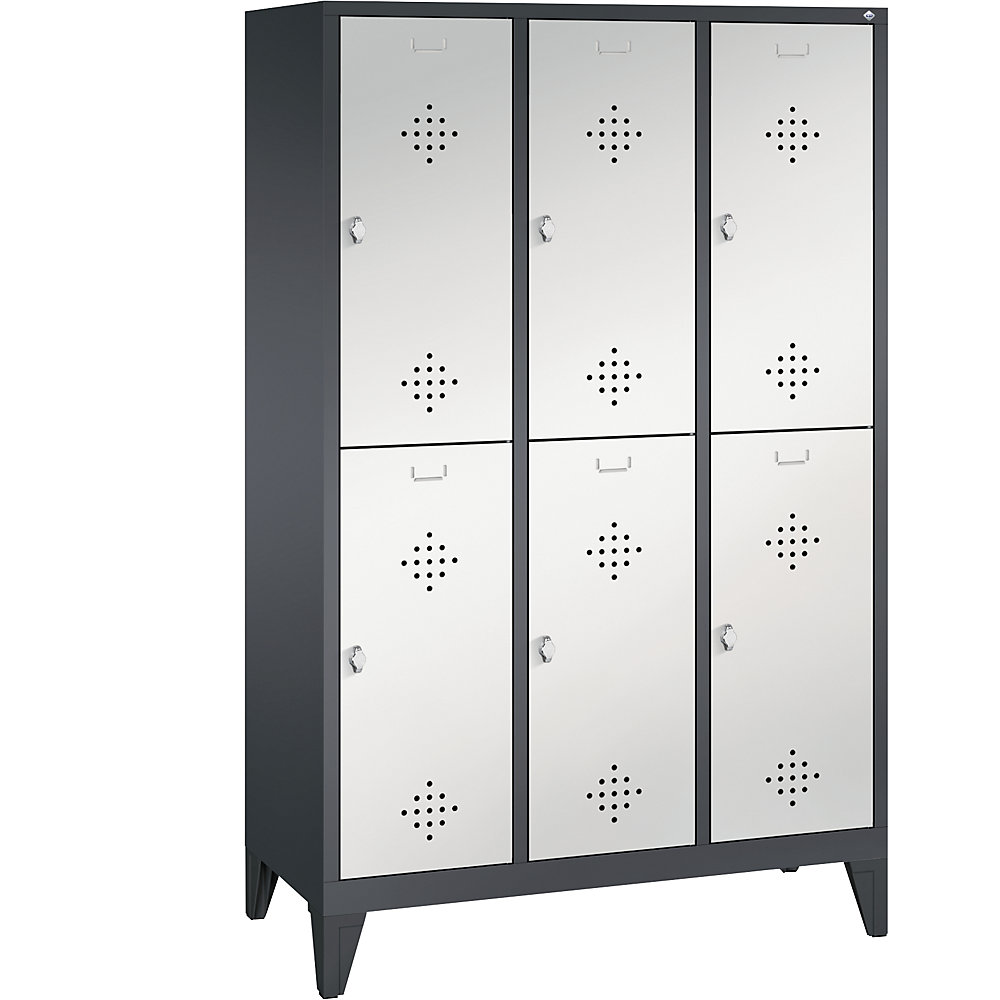 Penderie sur pieds CLASSIC à deux étages