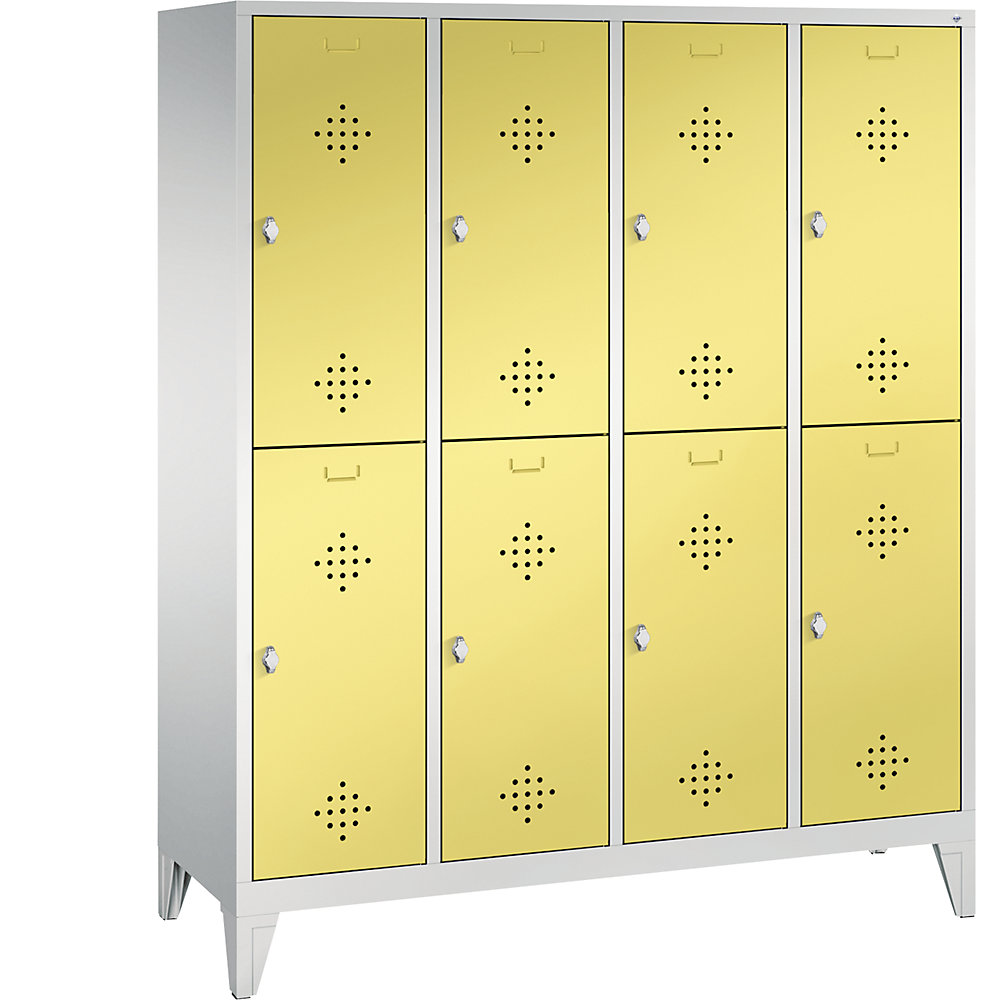 Penderie sur pieds CLASSIC à deux étages