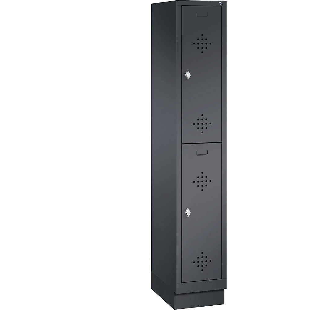 Penderie sur socle CLASSIC à deux étages