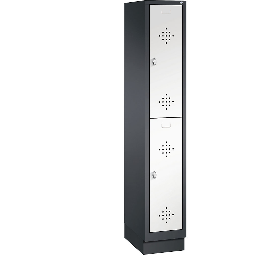 Penderie sur socle CLASSIC à deux étages