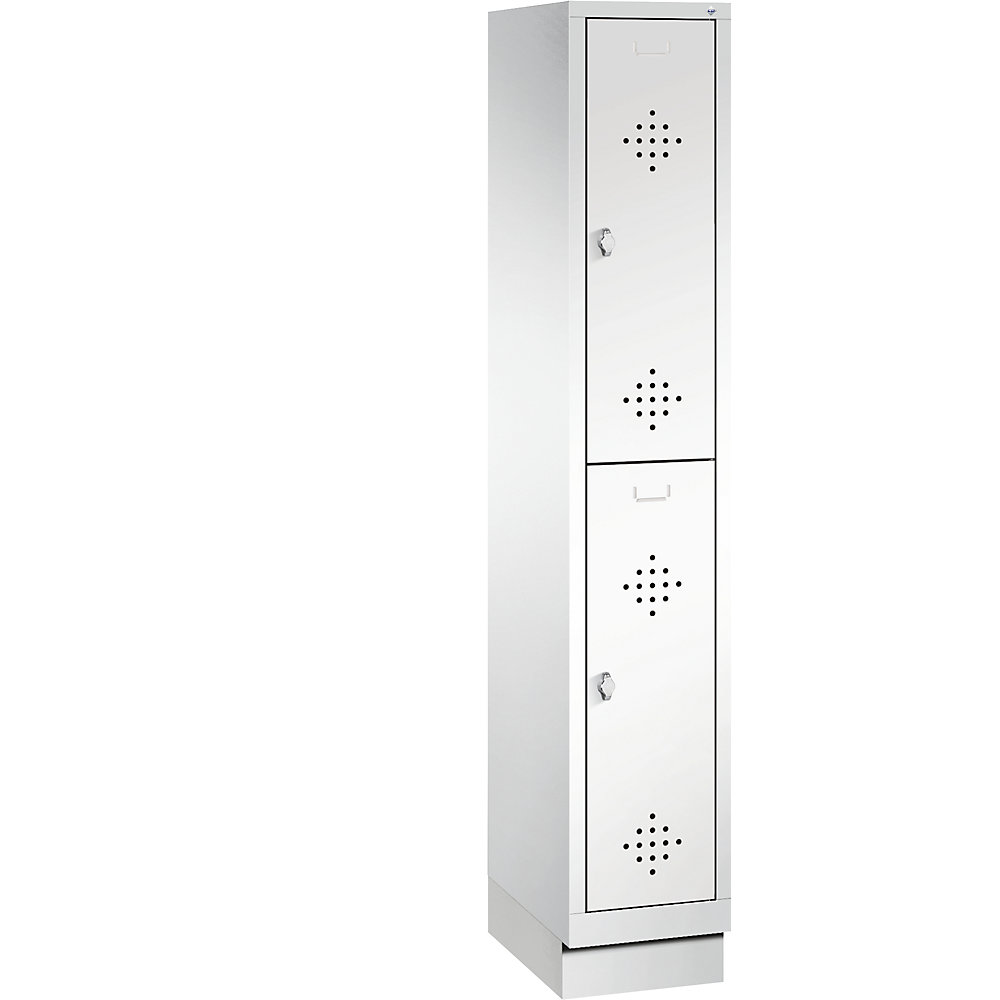 Penderie sur socle CLASSIC à deux étages