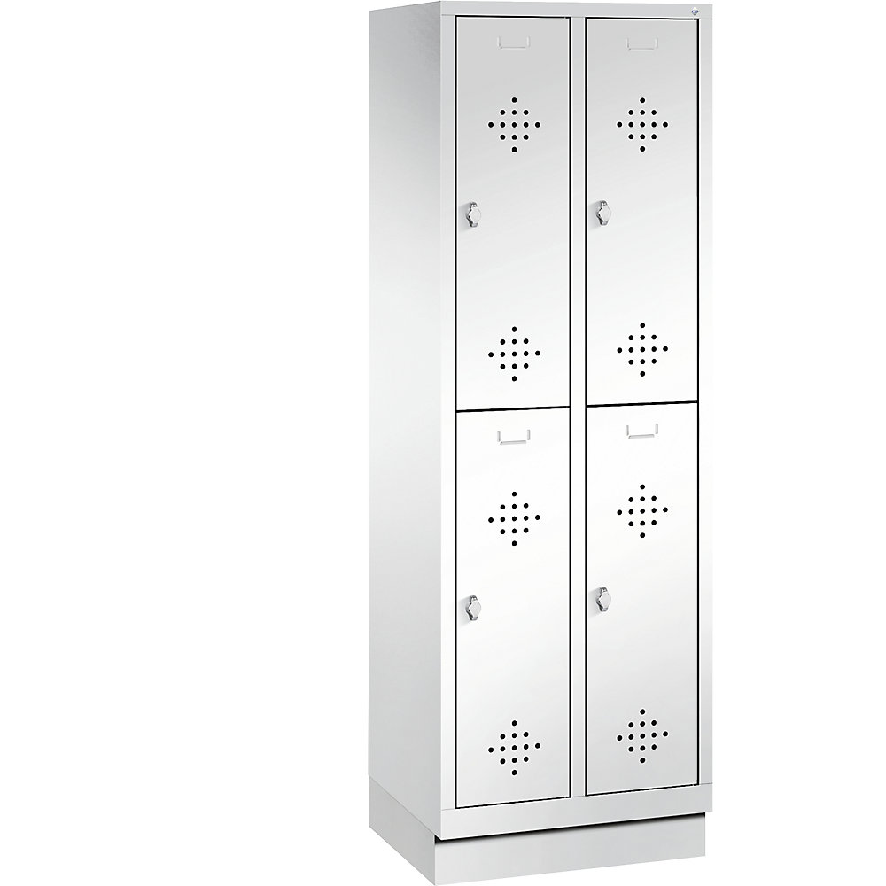 Penderie sur socle CLASSIC à deux étages