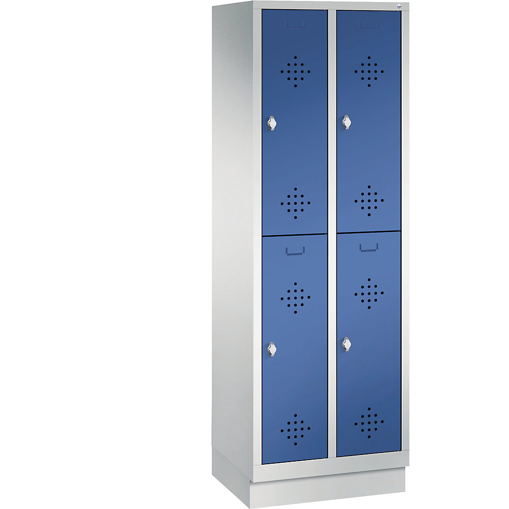 Penderie sur socle CLASSIC à deux étages