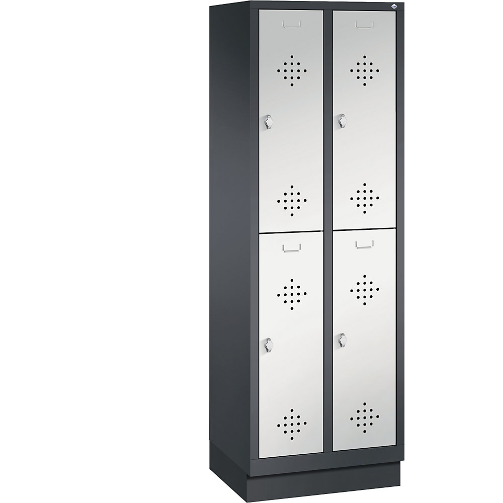 Penderie sur socle CLASSIC à deux étages