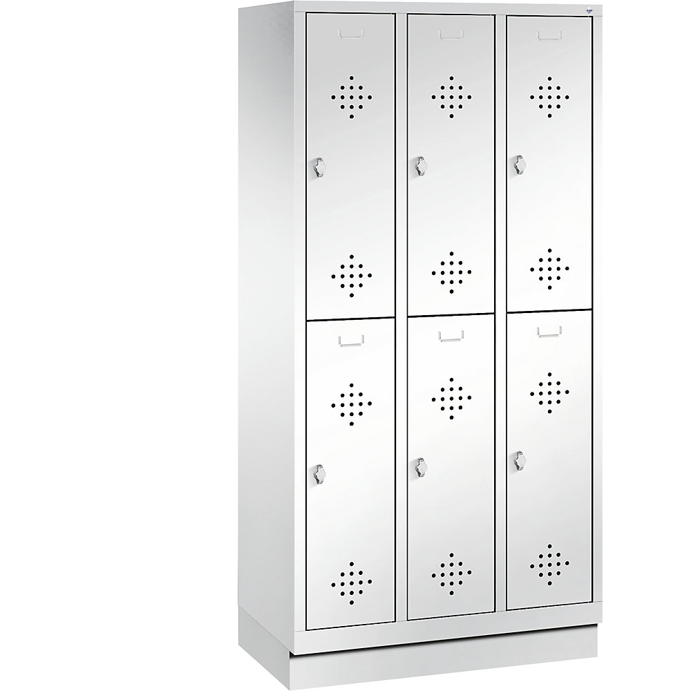 Penderie sur socle CLASSIC à deux étages