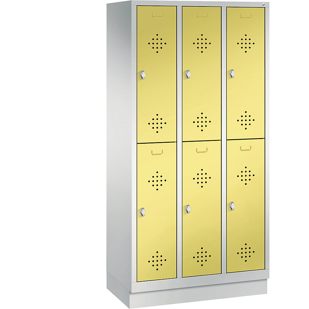 Penderie sur socle CLASSIC à deux étages