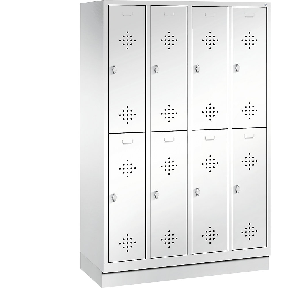 Penderie sur socle CLASSIC à deux étages