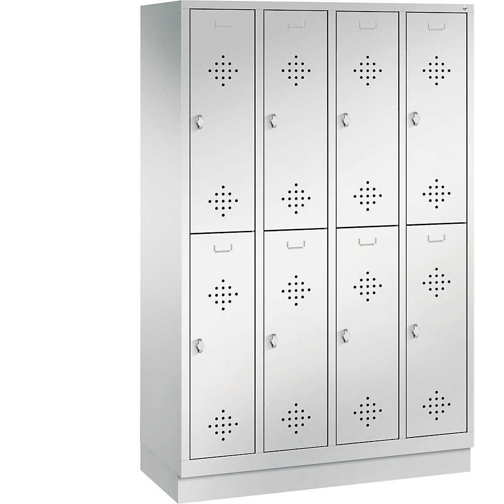 Penderie sur socle CLASSIC à deux étages