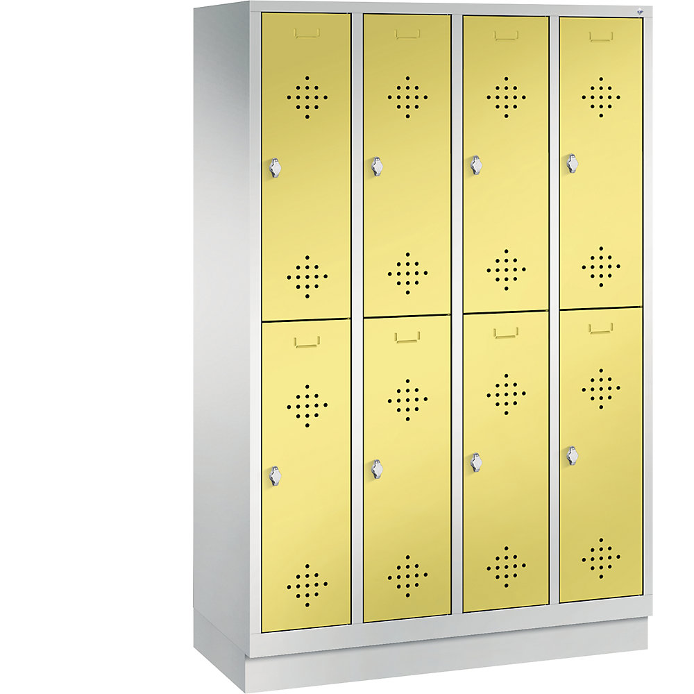 Penderie sur socle CLASSIC à deux étages