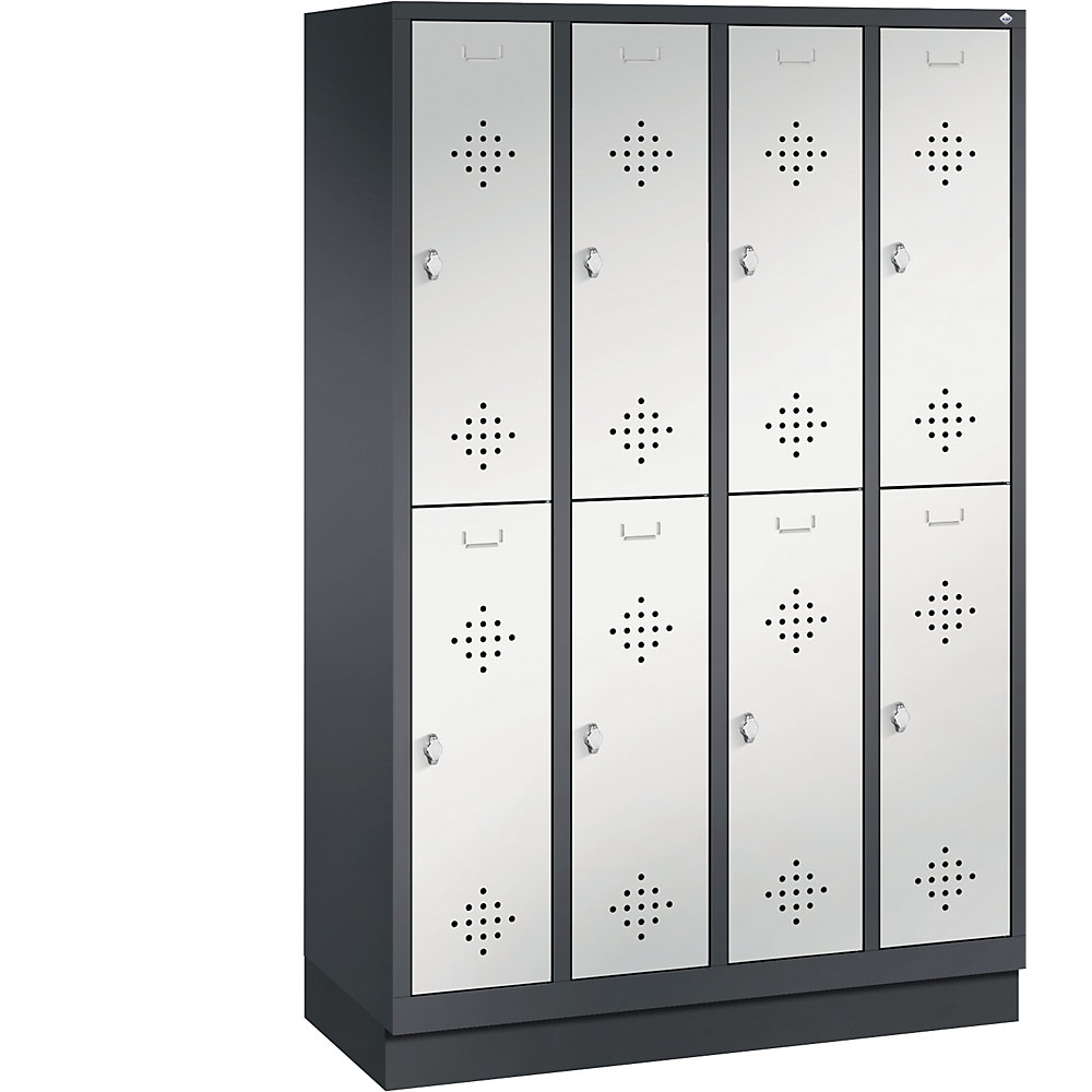 Penderie sur socle CLASSIC à deux étages