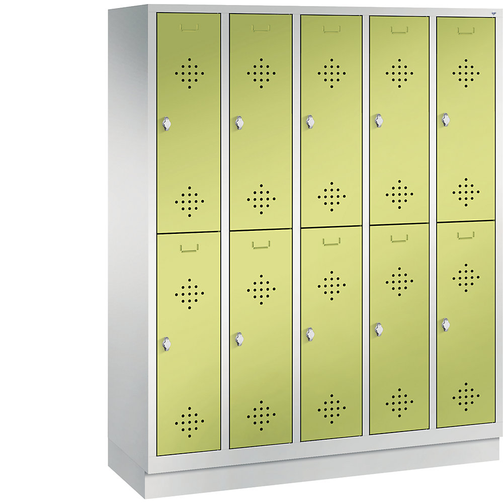 Penderie sur socle CLASSIC à deux étages