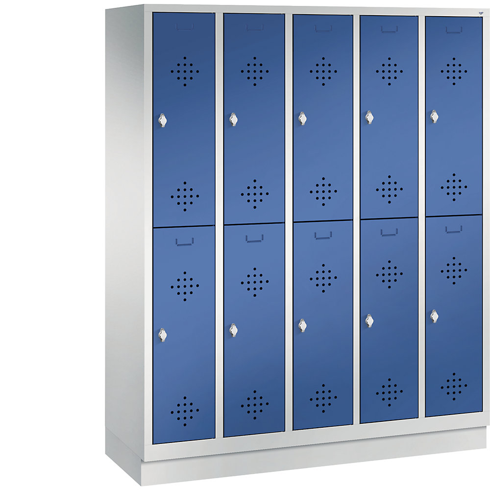 Penderie sur socle CLASSIC à deux étages