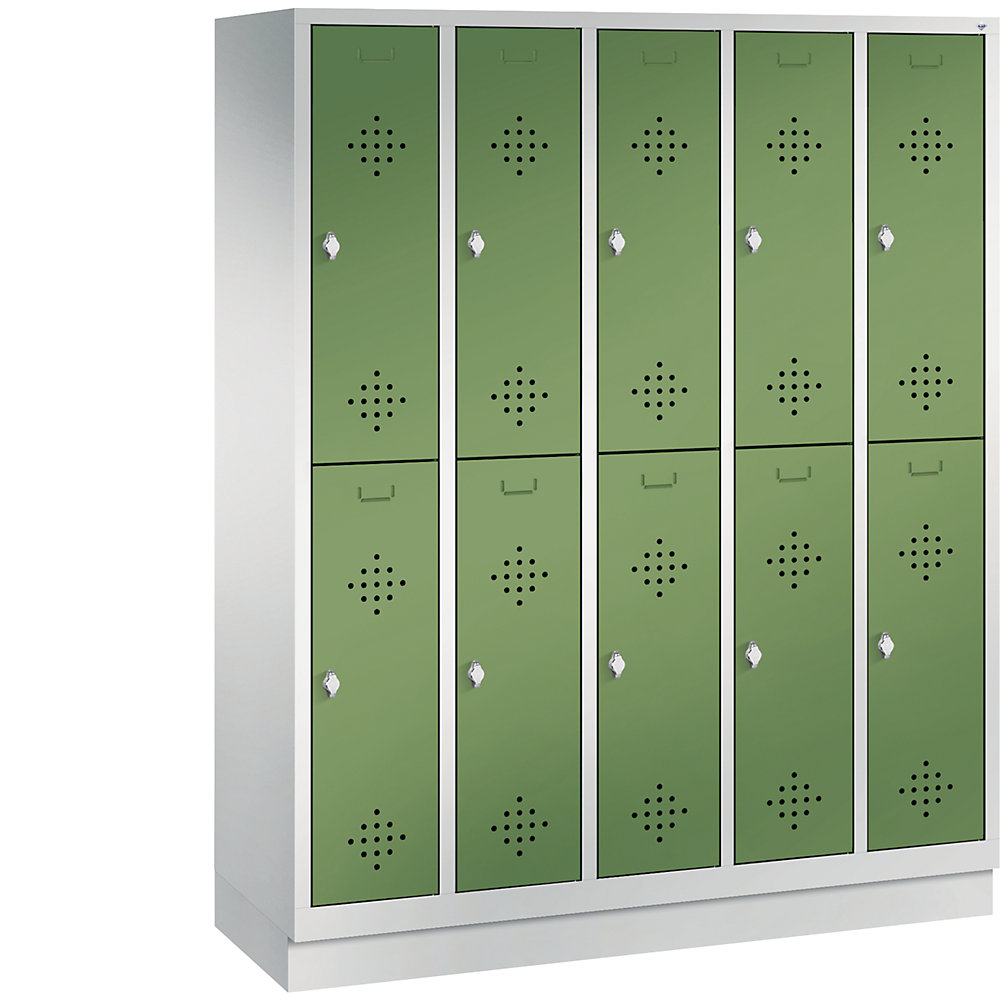 Penderie sur socle CLASSIC à deux étages