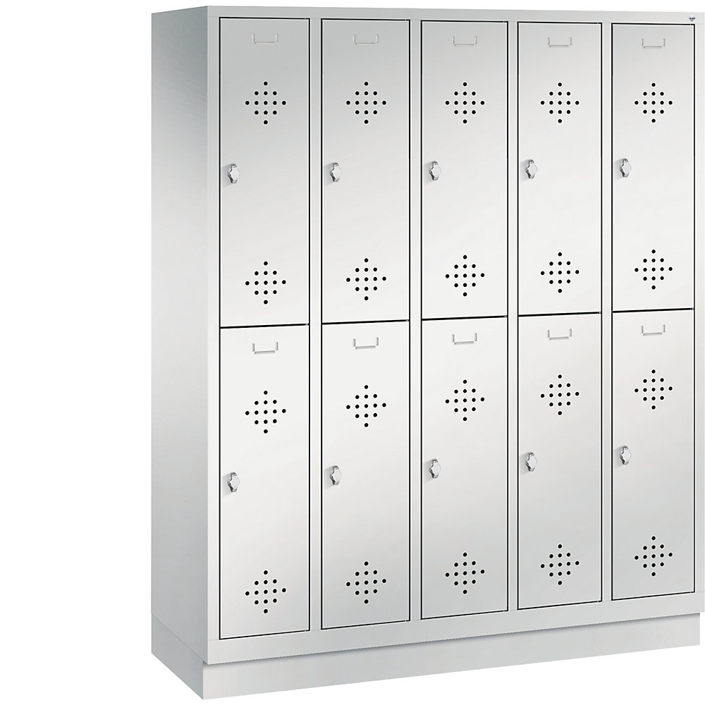 Penderie sur socle CLASSIC à deux étages