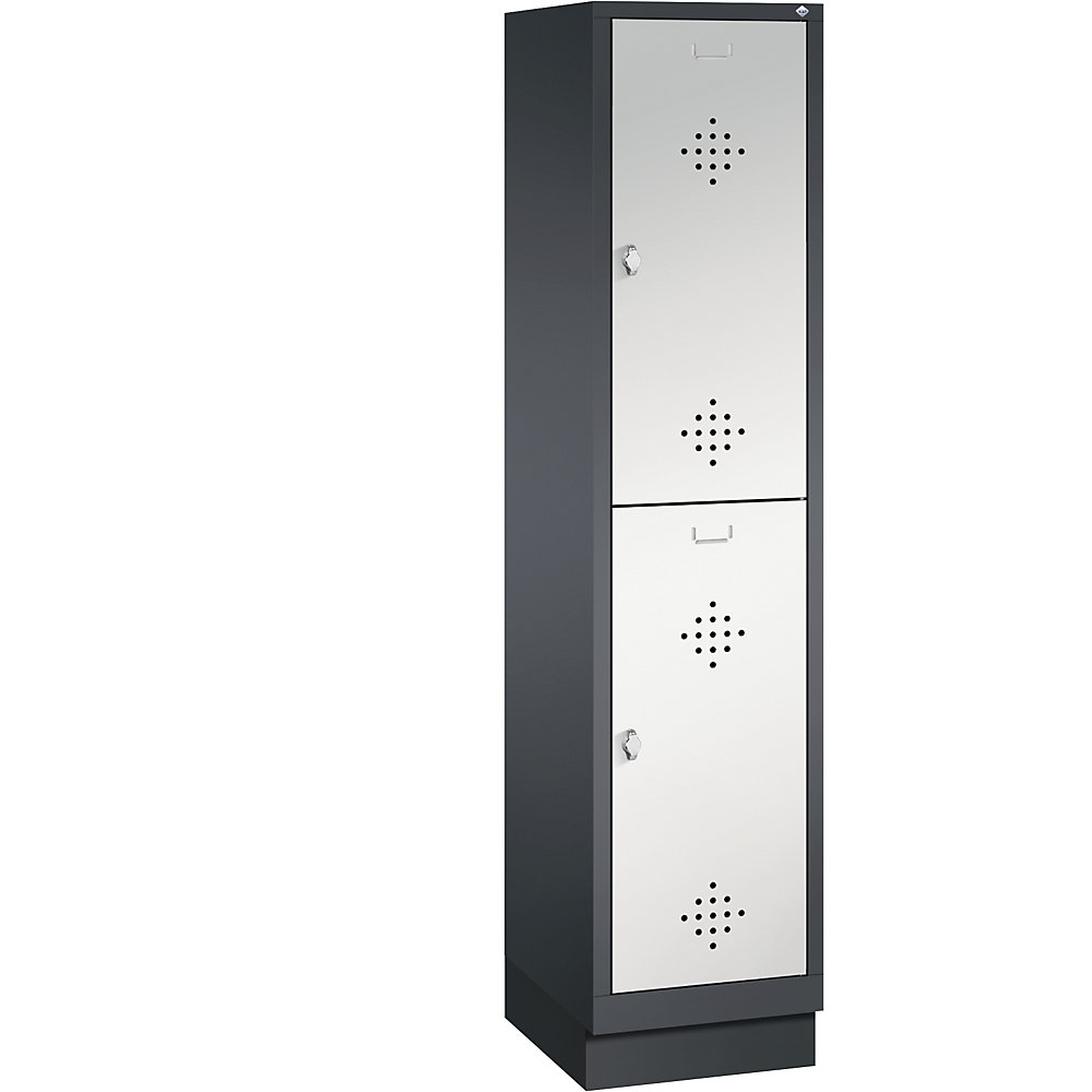 Penderie sur socle CLASSIC à deux étages