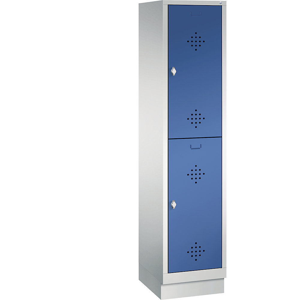 Penderie sur socle CLASSIC à deux étages