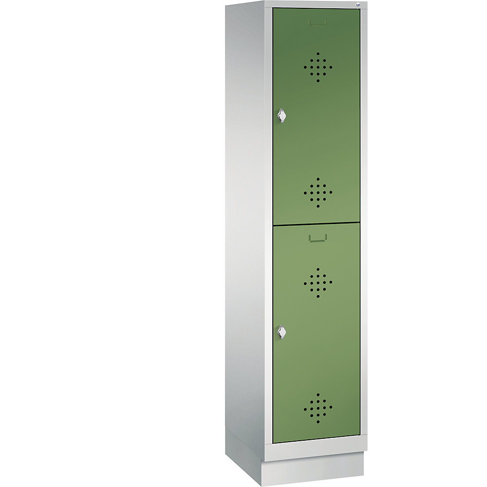 Penderie sur socle CLASSIC à deux étages