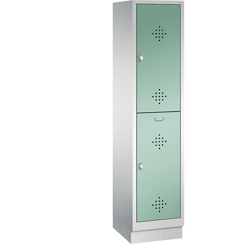 Penderie sur socle CLASSIC à deux étages