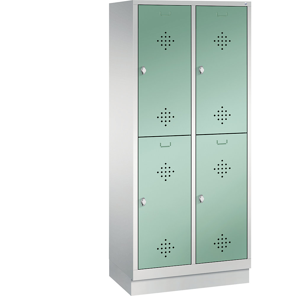 Penderie sur socle CLASSIC à deux étages