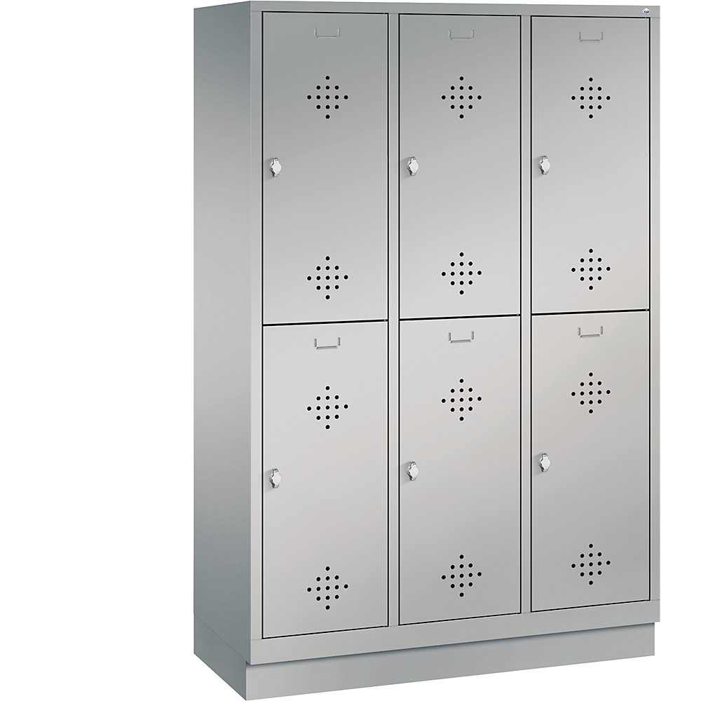 Penderie sur socle CLASSIC à deux étages