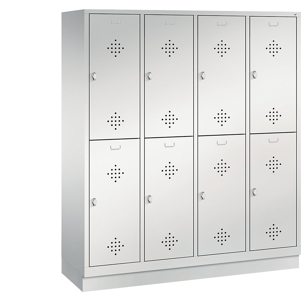 Penderie sur socle CLASSIC à deux étages