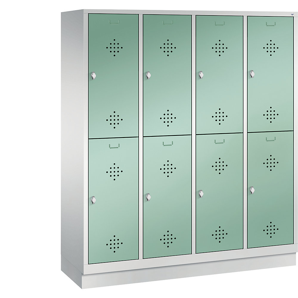 Penderie sur socle CLASSIC à deux étages