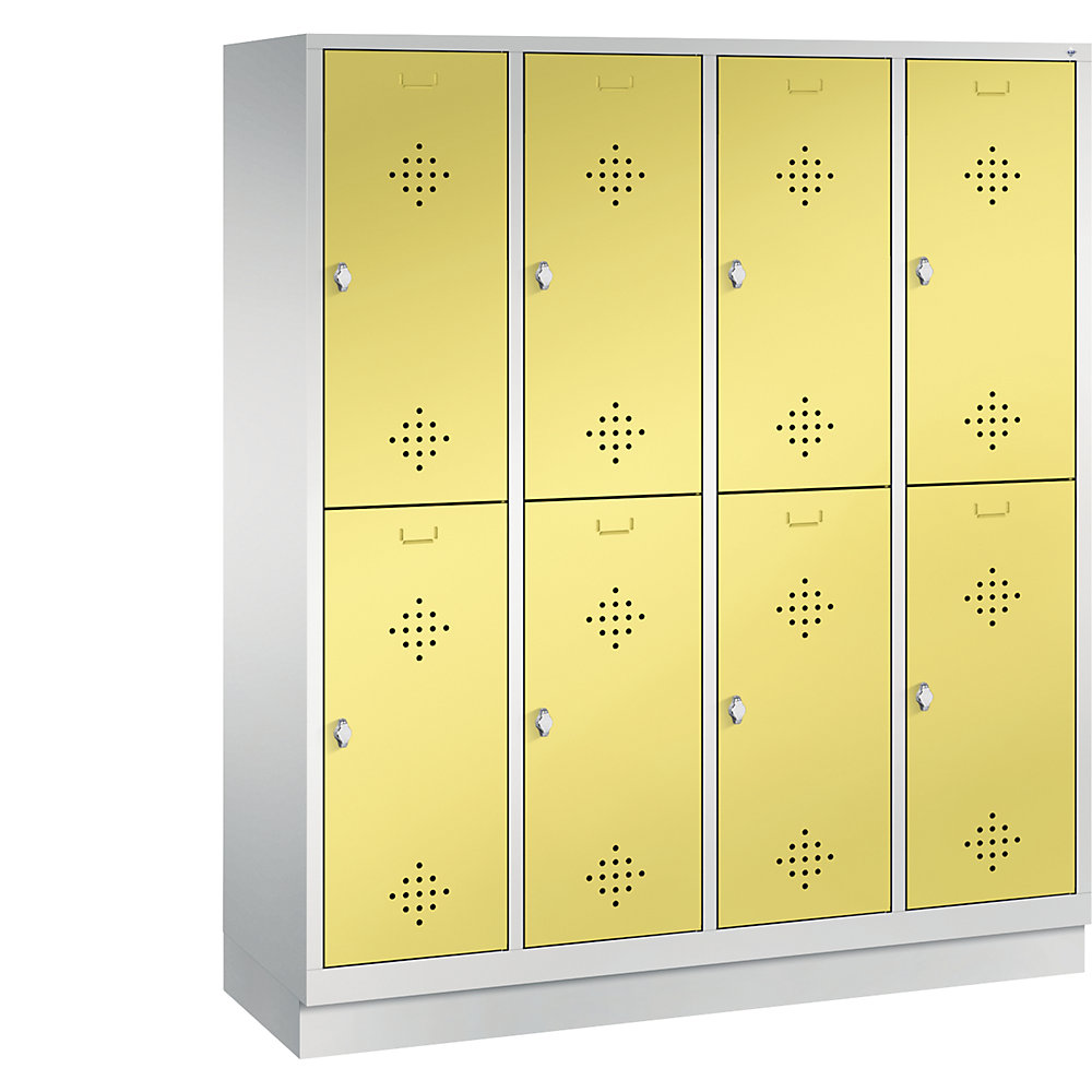 Penderie sur socle CLASSIC à deux étages