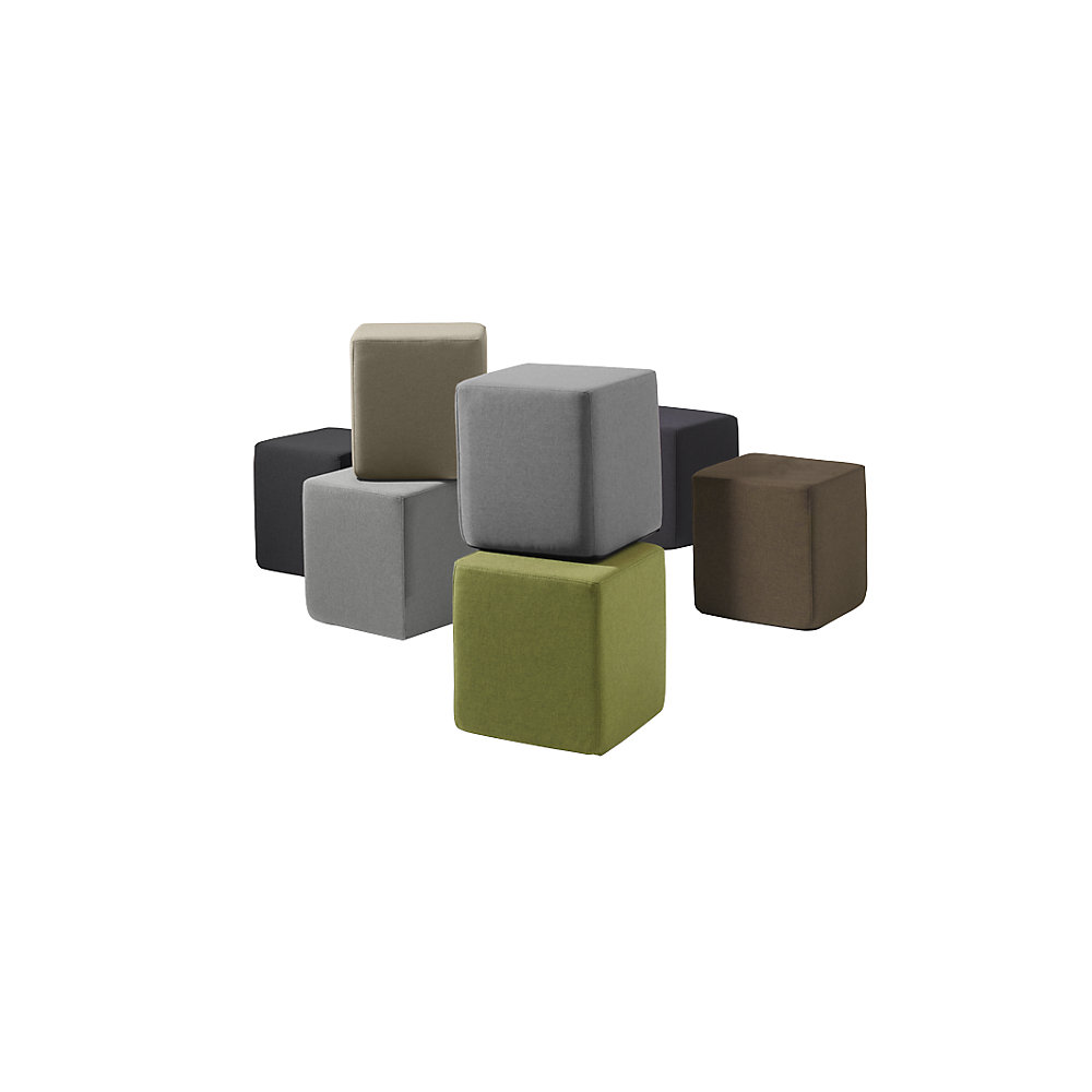 kaiserkraft Sitzwürfel SITTING, HxBxT 420 x 400 x 400 mm, beige 2