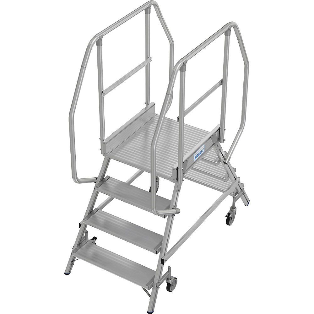 Photos - Ladder Krause double sided access, double sided access, 2 x 4 steps 