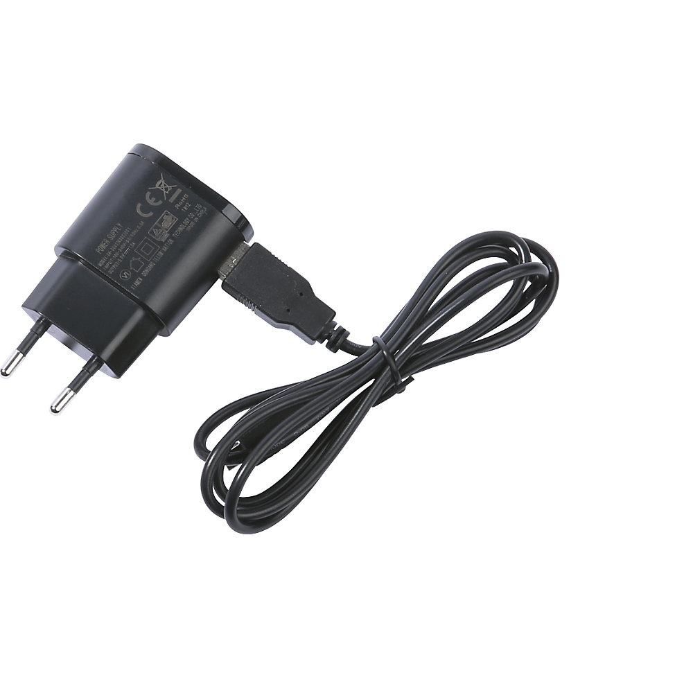 Câble de chargement pour lampes d'atelier, micro-USB, avec USB et fiche 230 V