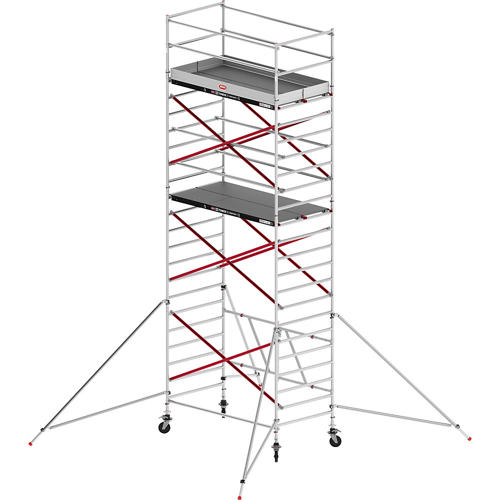 Échafaudage repliable en aluminium RS TOWER 55