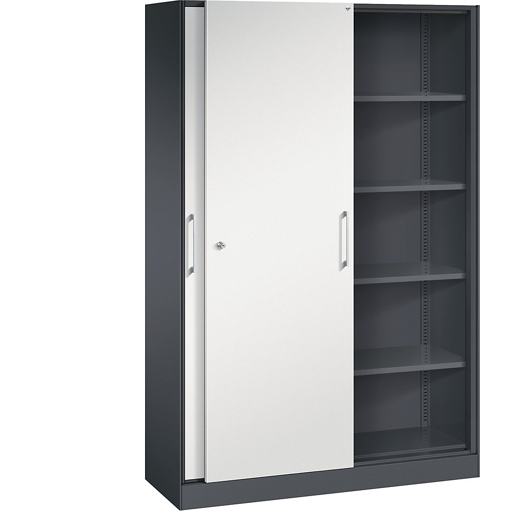 Armoire à portes coulissantes ASISTO, hauteur 1980 mm