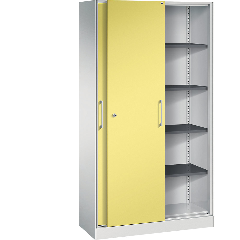 Armoire à portes coulissantes ASISTO, hauteur 1980 mm