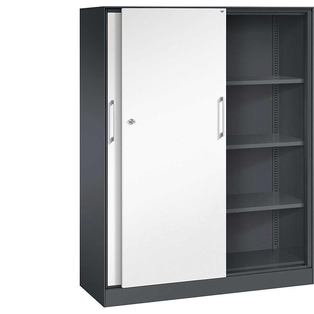 Armoire à portes coulissantes ASISTO, hauteur 1617 mm