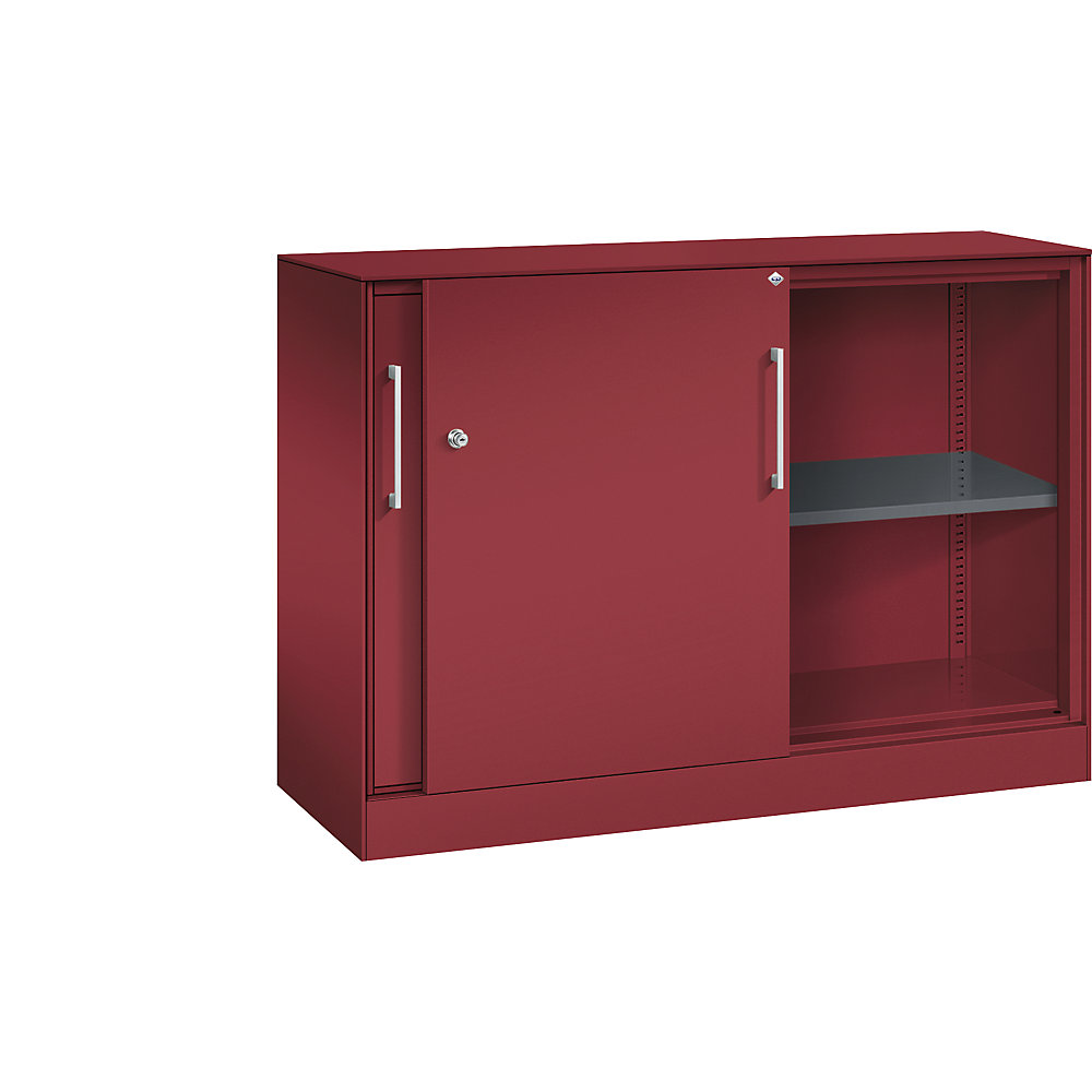 Armoire à portes coulissantes ASISTO, hauteur 897 mm