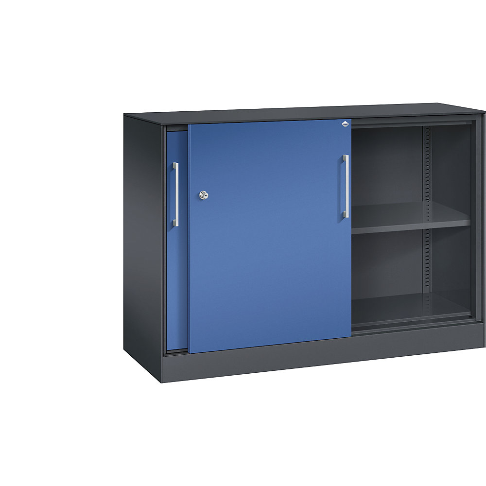 Armoire à portes coulissantes ASISTO, hauteur 897 mm