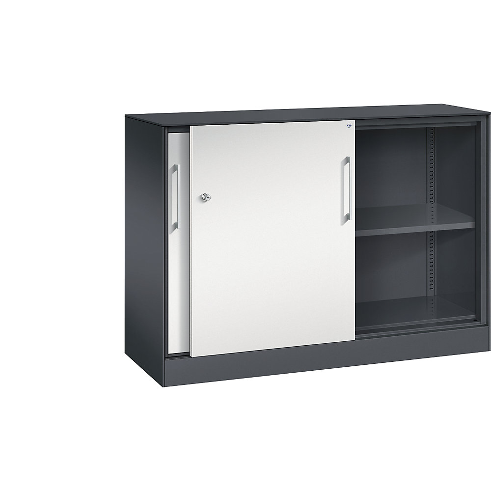 Armoire à portes coulissantes ASISTO, hauteur 897 mm