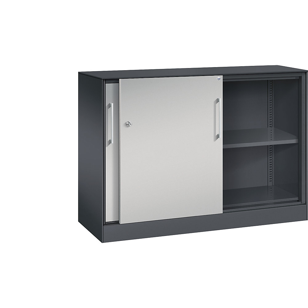 Armoire à portes coulissantes ASISTO, hauteur 897 mm