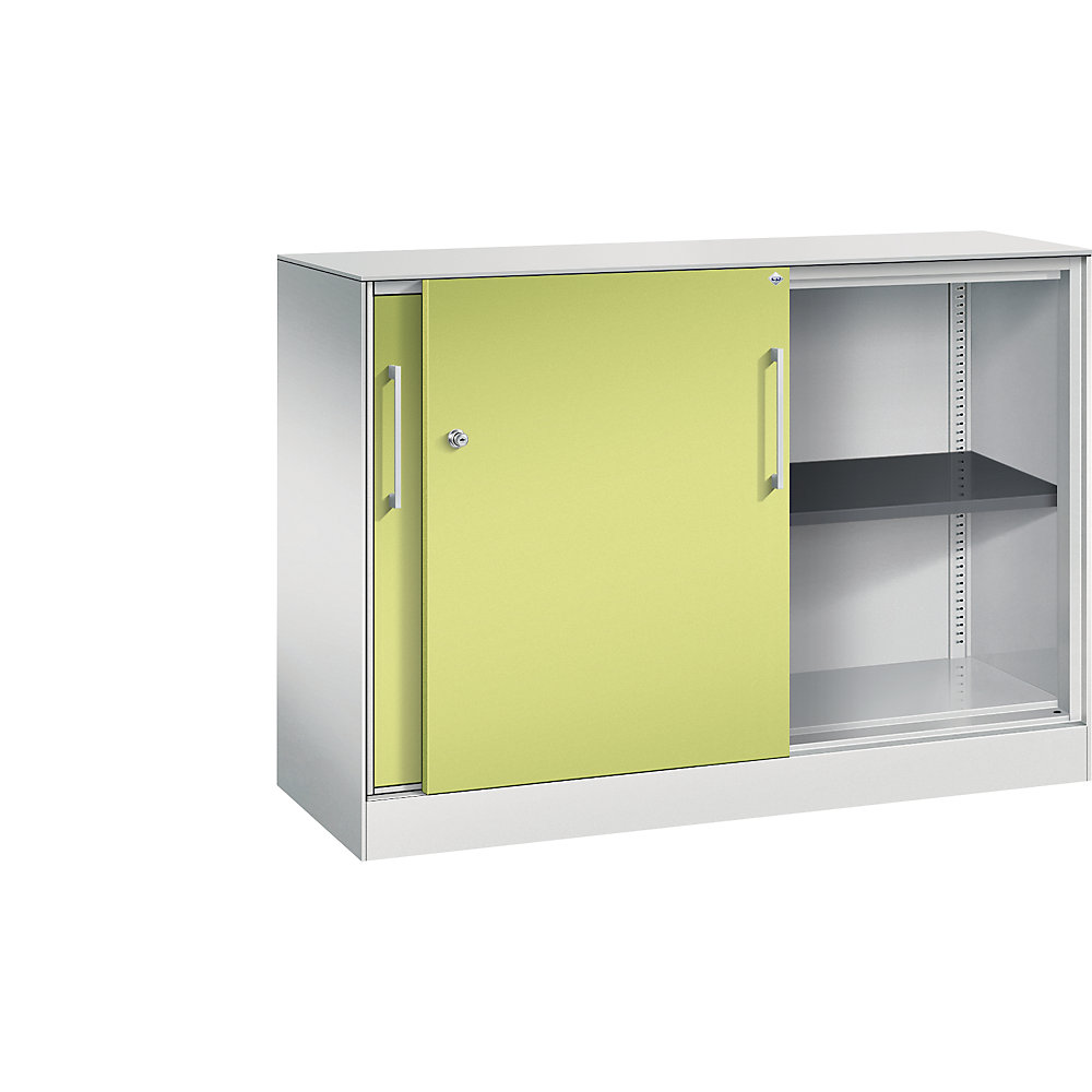 Armoire à portes coulissantes ASISTO, hauteur 897 mm