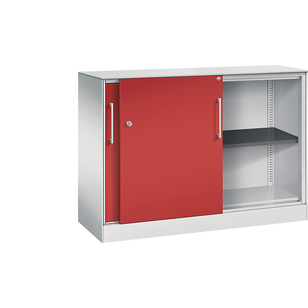 Armoire à portes coulissantes ASISTO, hauteur 897 mm