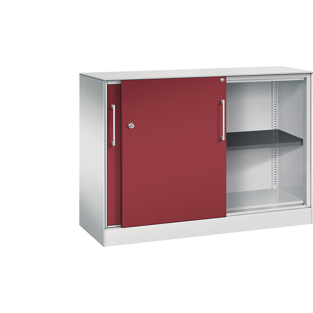 Armoire à portes coulissantes ASISTO, hauteur 897 mm