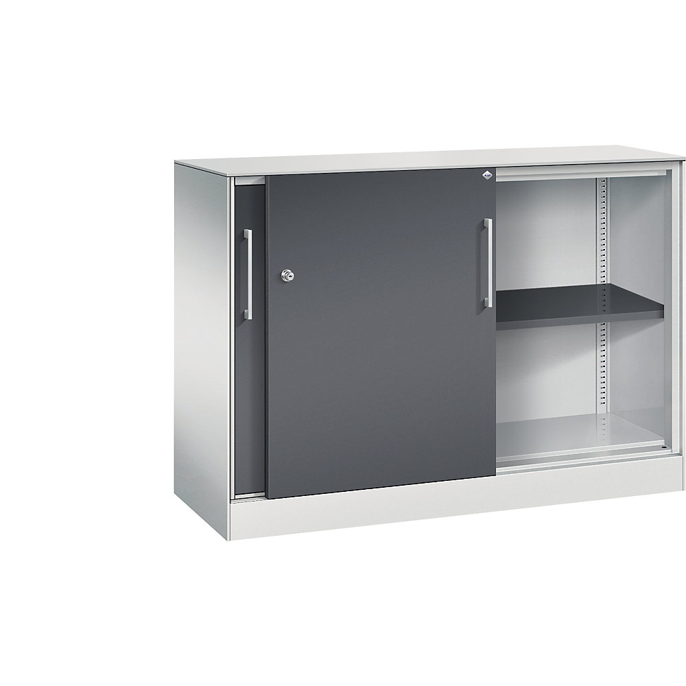 Armoire à portes coulissantes ASISTO, hauteur 897 mm