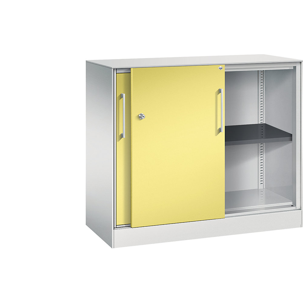 Armoire à portes coulissantes ASISTO, hauteur 897 mm