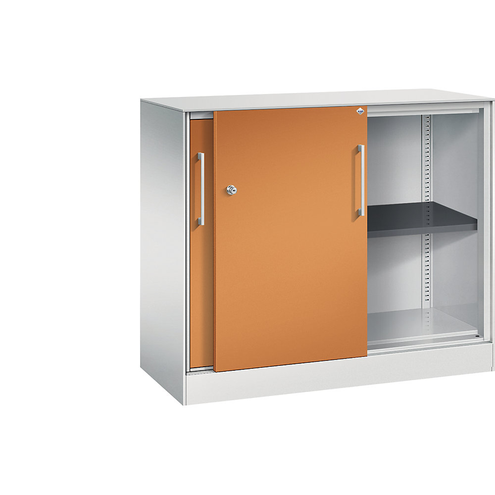 Armoire à portes coulissantes ASISTO, hauteur 897 mm