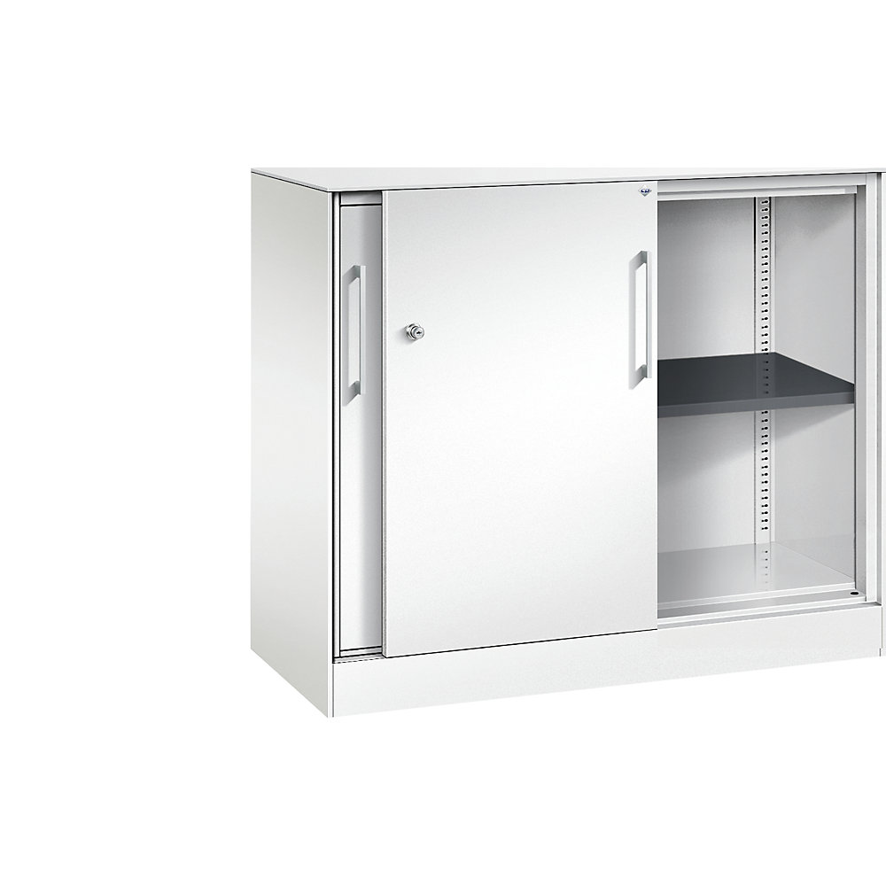 Armoire à portes coulissantes ASISTO, hauteur 897 mm