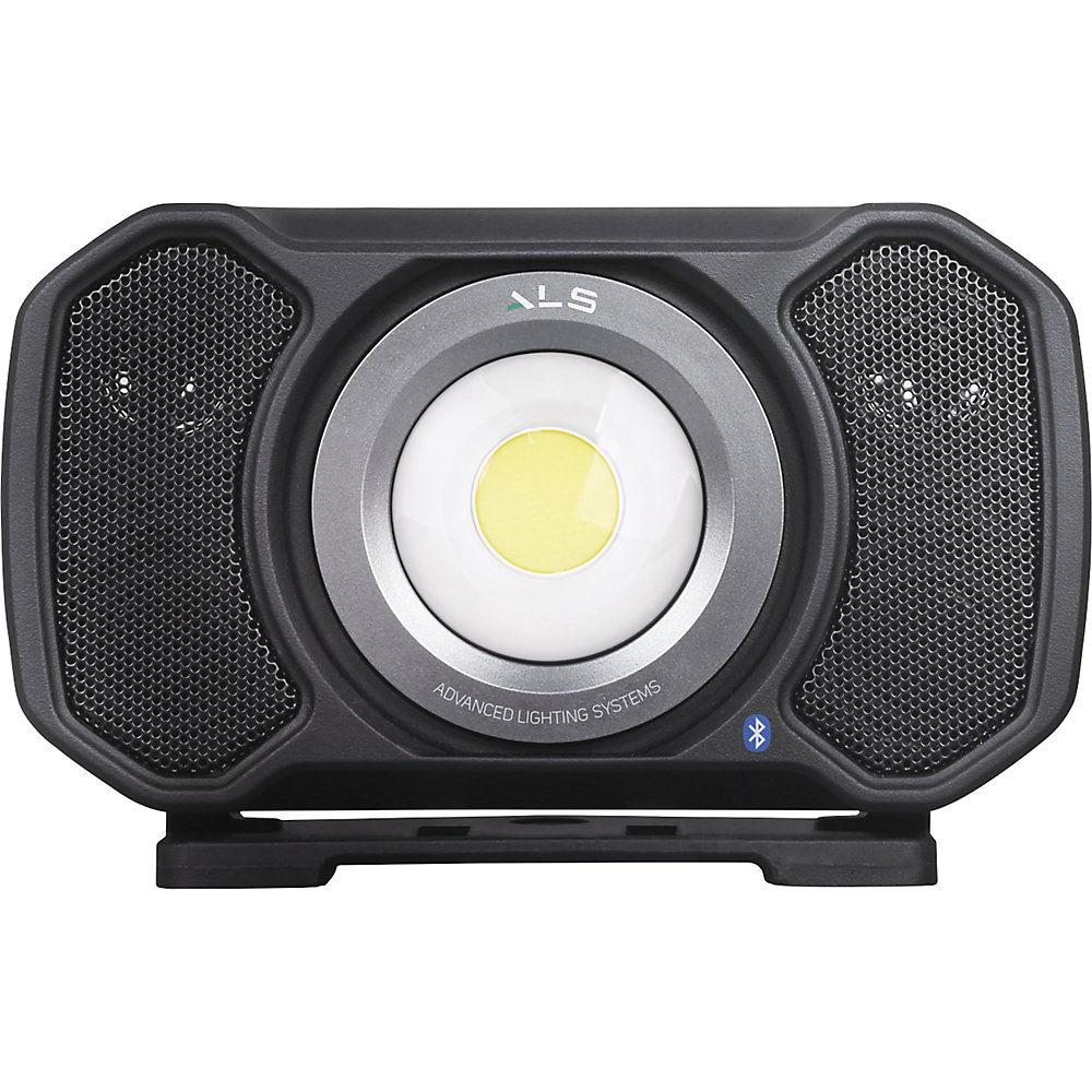 Lampe de bureau à diodes LED, avec haut-parleur Bluetooth, max. 2000 lumens
