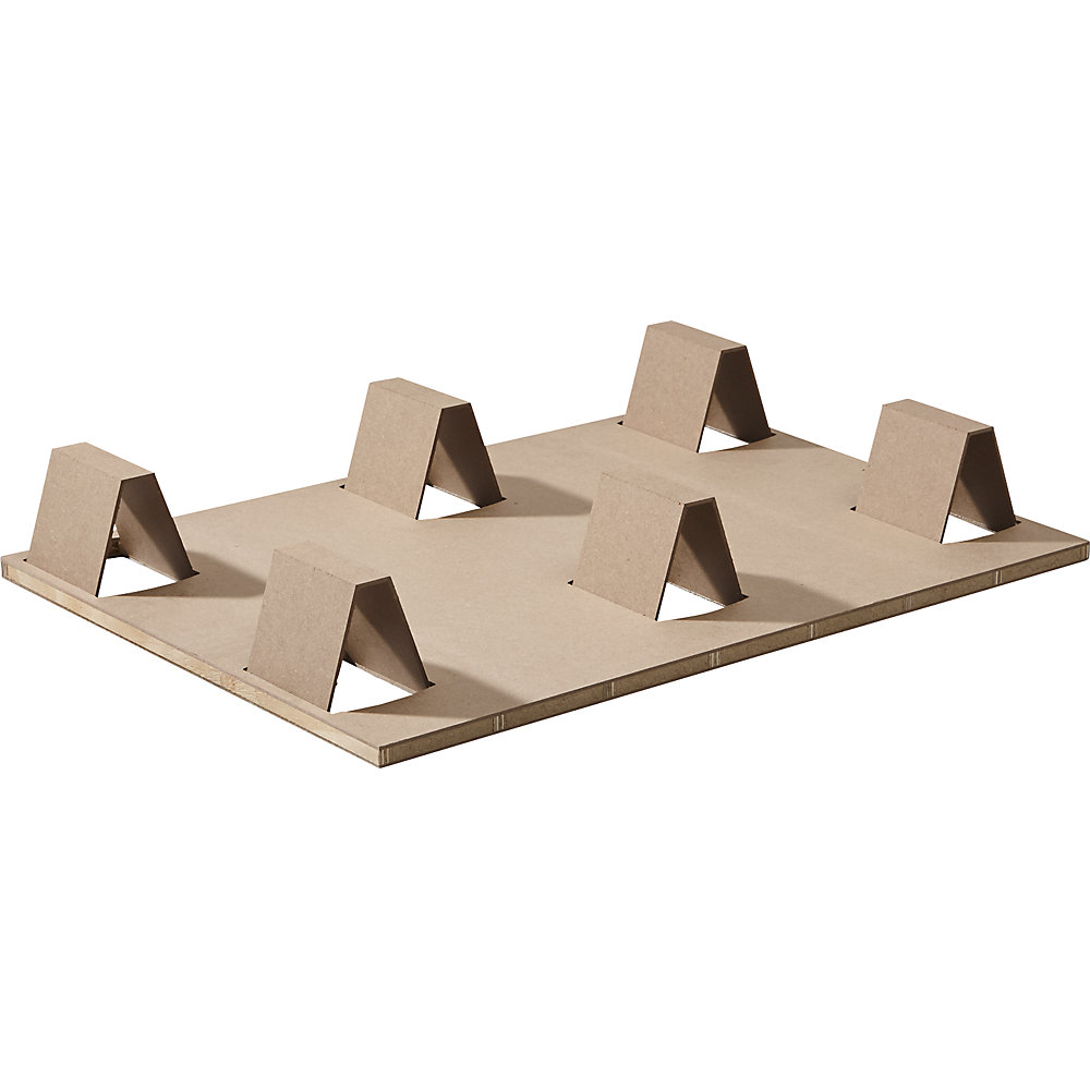 Einwegpalette, VE 10 Stk, aus Holzwerkstoff, 800 x 600 mm, ab 5 VE ratioform 2